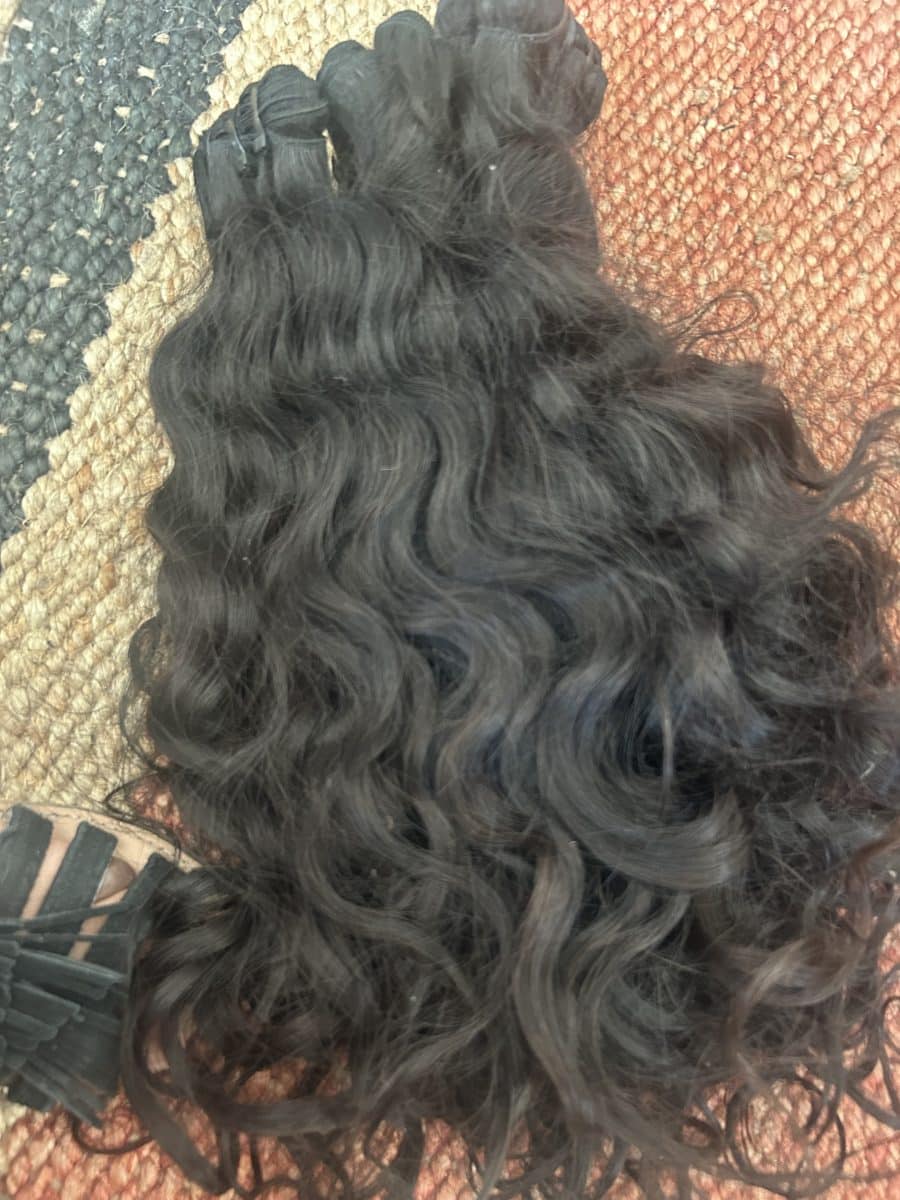 Raw Indian curly